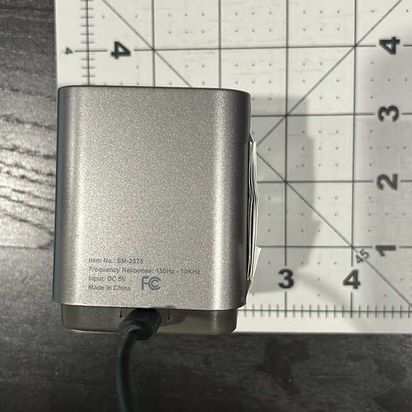 Small Bluetooth Speaker with Cord - Picture 3 of 6